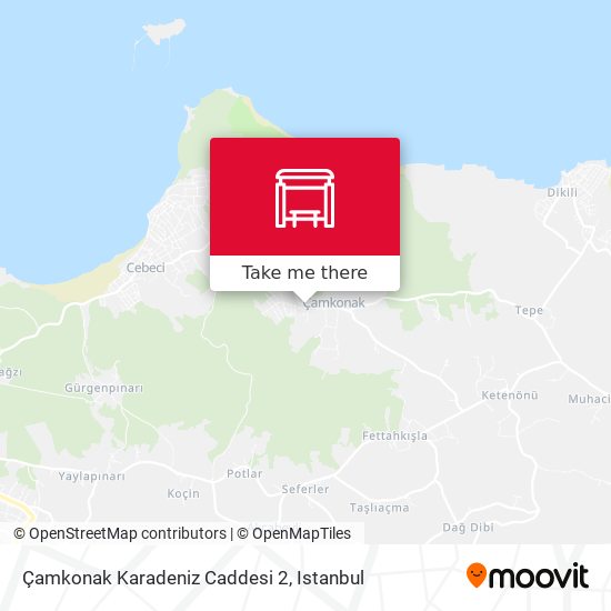 Çamkonak Karadeniz Caddesi 2 map