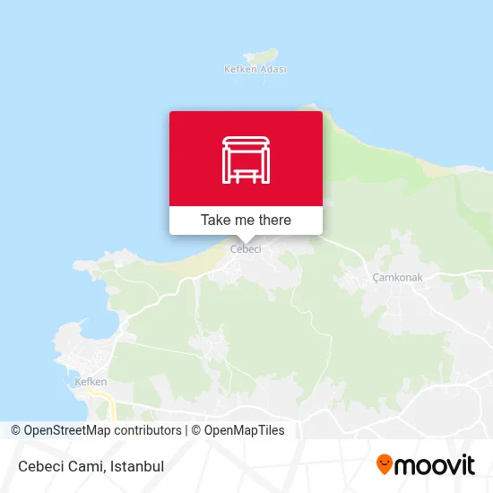 Cebeci Cami map