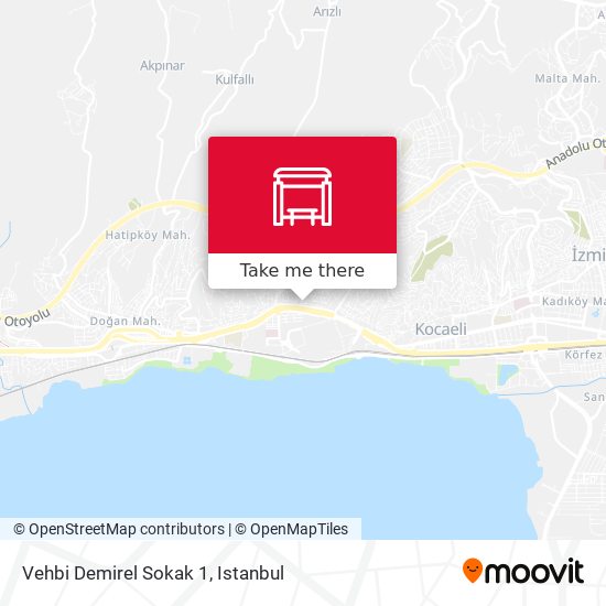 Vehbi Demirel Sokak 1 map
