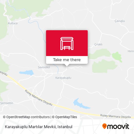 Karayakuplu Martılar Mevkii map