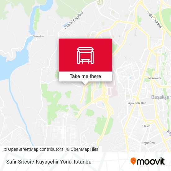 Safir Sitesi / Kayaşehir Yönü map