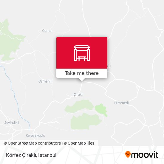 Körfez Çıraklı map