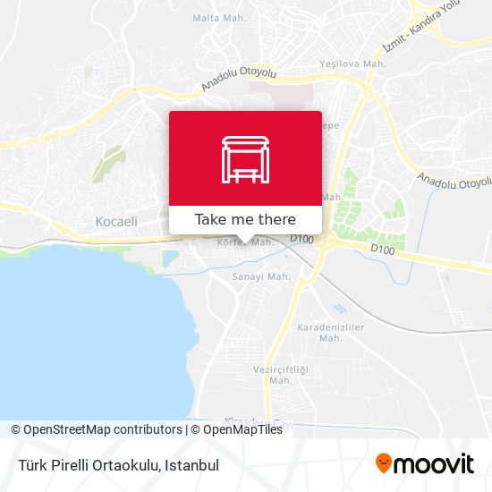 Türk Pirelli Ortaokulu map