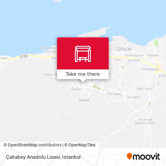 Çakabey Anadolu Lisesi map