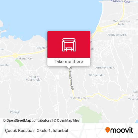 Çocuk Kasabası Okulu 1 map