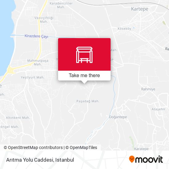 Arıtma Yolu Caddesi map