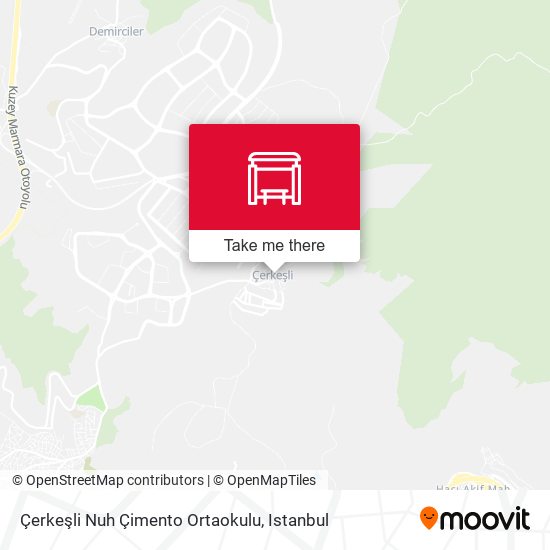 Çerkeşli Nuh Çimento Ortaokulu map