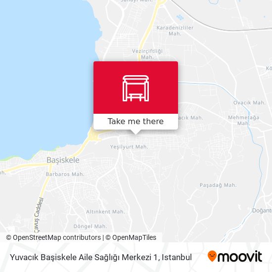 Yuvacık Başiskele Aile Sağlığı Merkezi 1 map