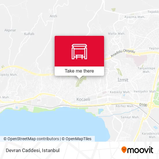 Devran Caddesi map