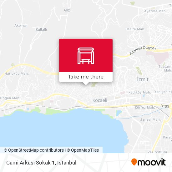 Cami Arkası Sokak 1 map