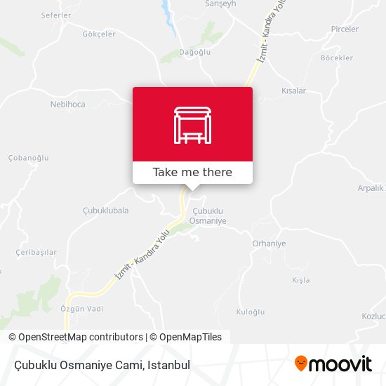 Çubuklu Osmaniye Cami map