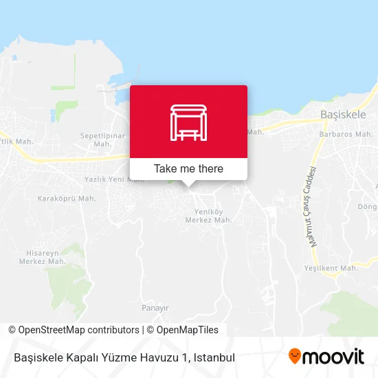 Başiskele Kapalı Yüzme Havuzu 1 map