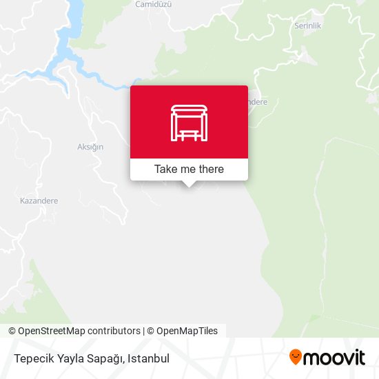 Tepecik Yayla Sapağı map