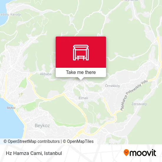 Hz Hamza Cami map