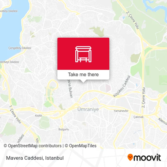 Mavera Caddesi map