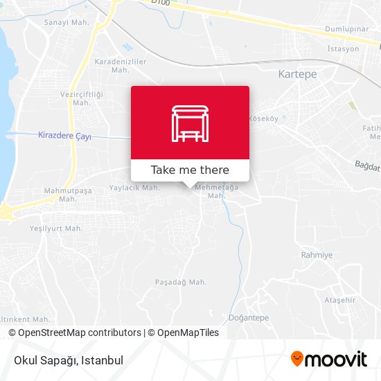 Okul Sapağı map