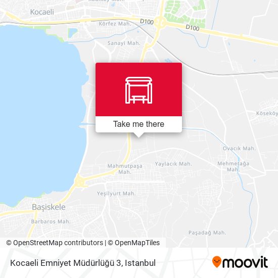 Kocaeli Emniyet Müdürlüğü 3 map