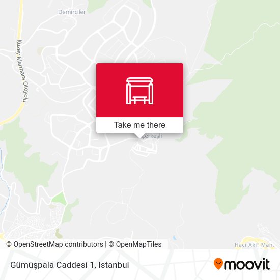 Gümüşpala Caddesi 1 map