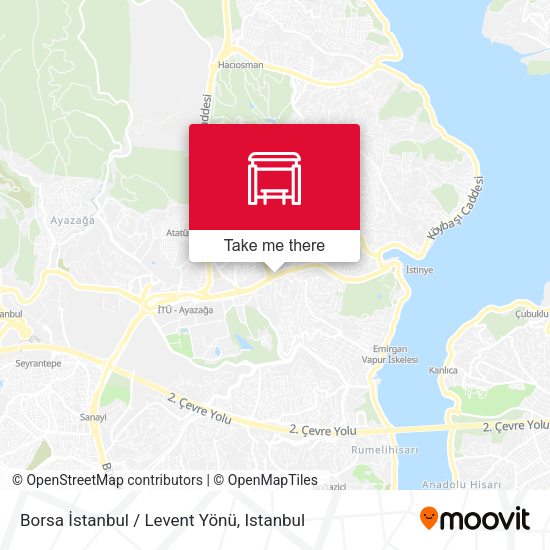 Borsa İstanbul / Levent Yönü map