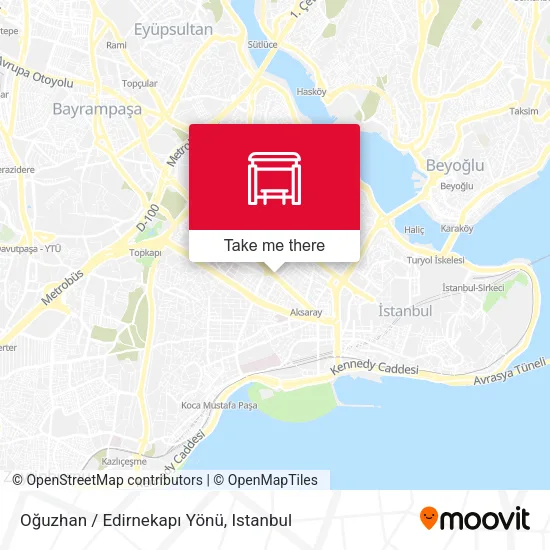 Oğuzhan / Edirnekapı Yönü map