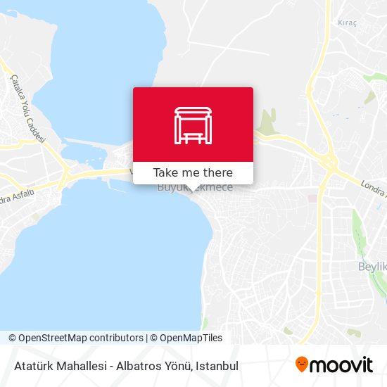 Atatürk Mahallesi - Albatros Yönü map