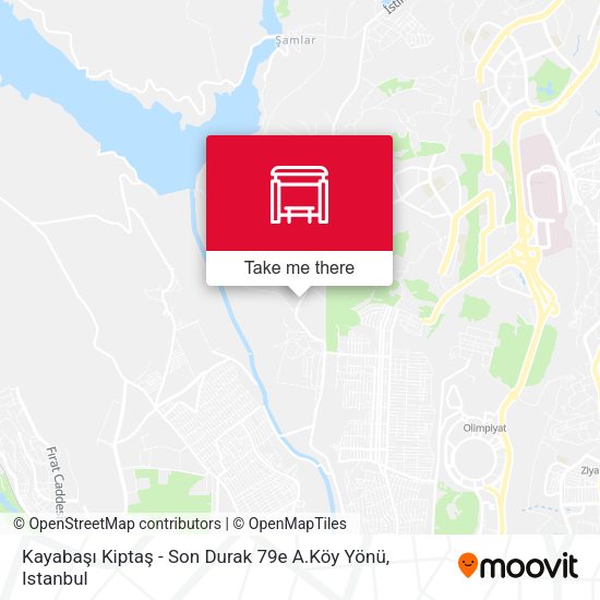 Kayabaşı Kiptaş - Son Durak 79e A.Köy Yönü map