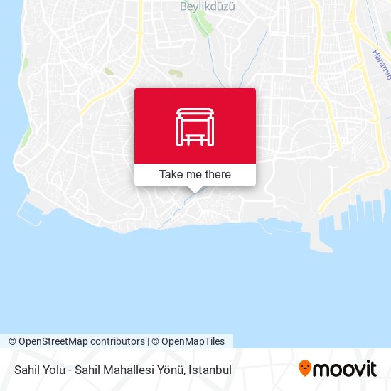 Sahil Yolu - Sahil Mahallesi Yönü map