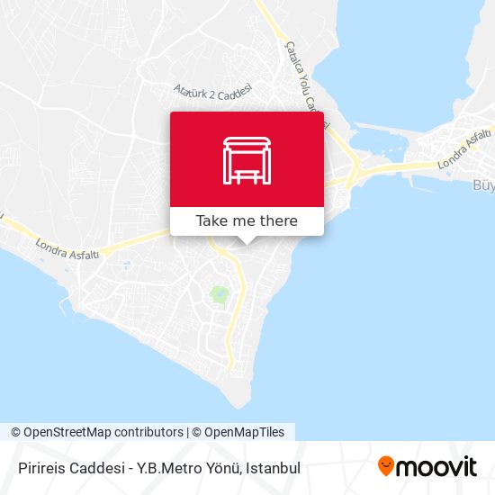 Pirireis Caddesi - Y.B.Metro Yönü map