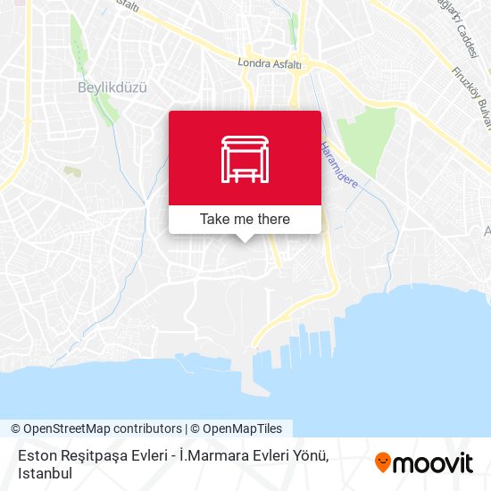 Eston Reşitpaşa Evleri - İ.Marmara Evleri Yönü map