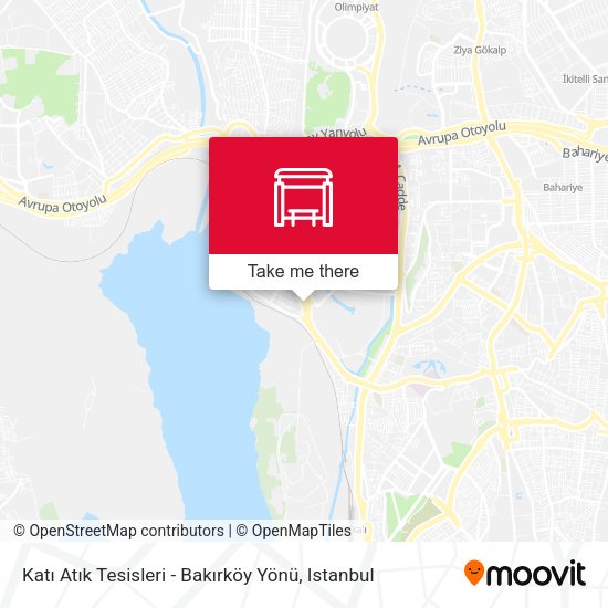 Katı Atık Tesisleri - Bakırköy Yönü map