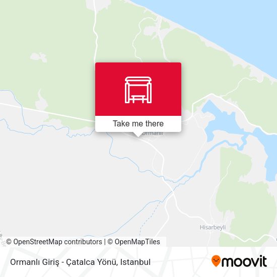 Ormanlı Giriş - Çatalca Yönü map