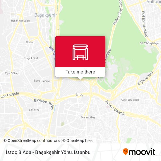 İstoç 8.Ada - Başakşehir Yönü map