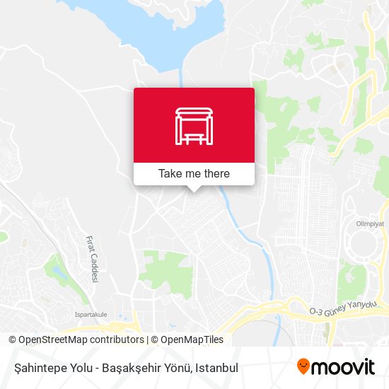Şahintepe Yolu - Başakşehir Yönü map