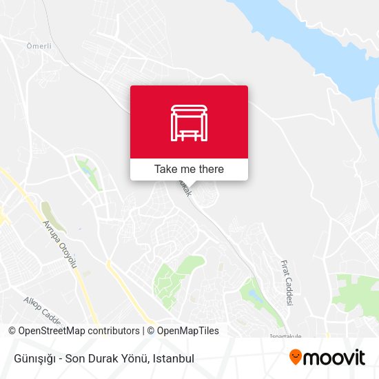 Günışığı - Son Durak Yönü map