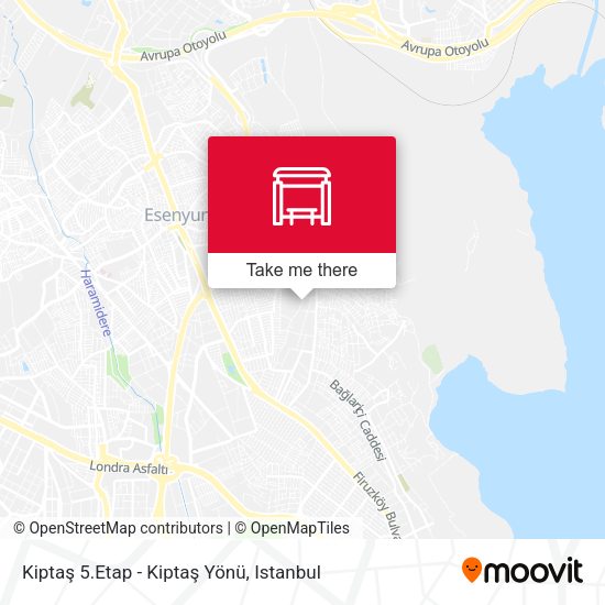 Kiptaş 5.Etap - Kiptaş Yönü map