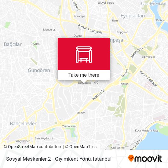 Sosyal Meskenler 2 - Giyimkent Yönü map