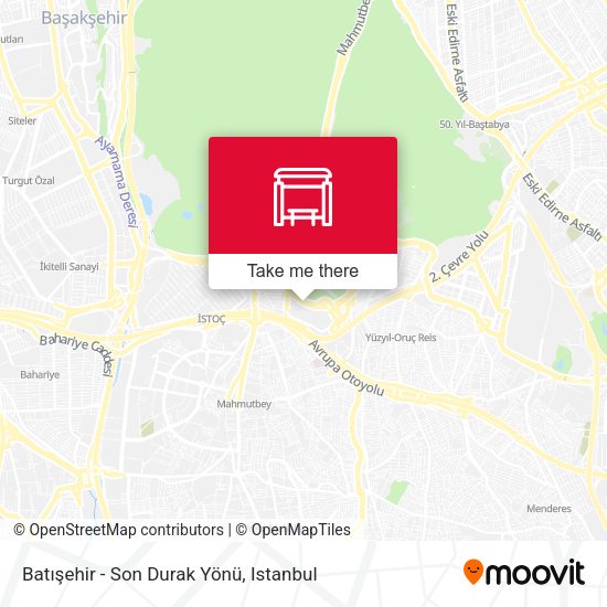 Batışehir - Son Durak Yönü map