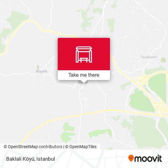 Baklali Köyü map