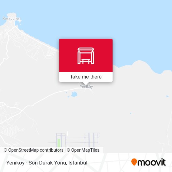 Yeniköy - Son Durak Yönü map