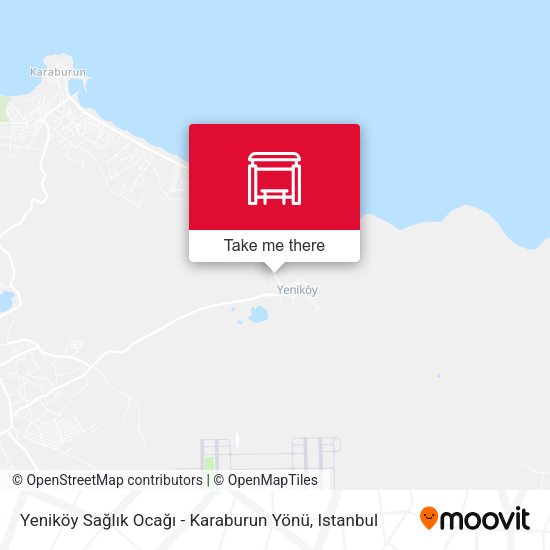 Yeniköy Sağlık Ocağı - Karaburun Yönü map