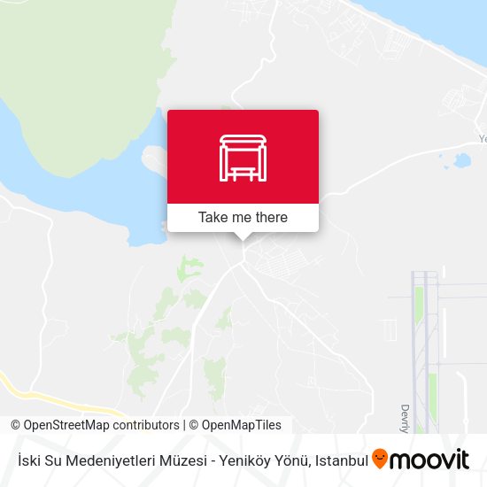 İski Su Medeniyetleri Müzesi - Yeniköy Yönü map