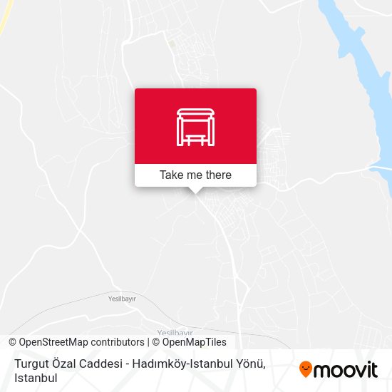 Turgut Özal Caddesi - Hadımköy-Istanbul Yönü map