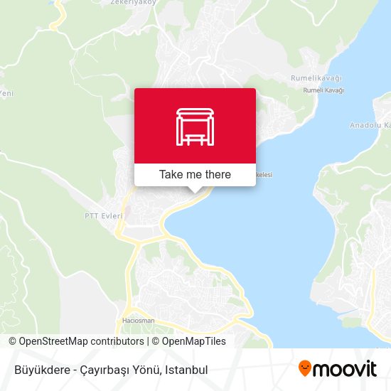 Büyükdere - Çayırbaşı Yönü map