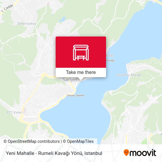 Yeni Mahalle  - Rumeli Kavaği Yönü map