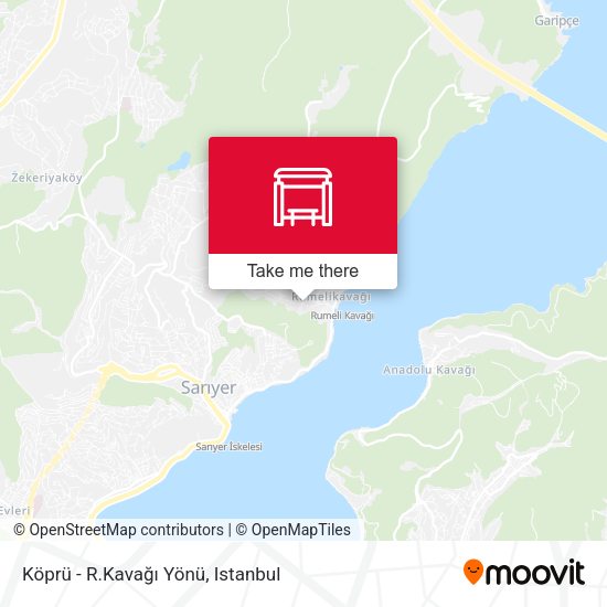 Köprü - R.Kavağı Yönü map