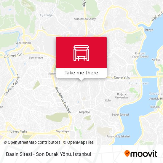 Basin Sitesi - Son Durak Yönü map