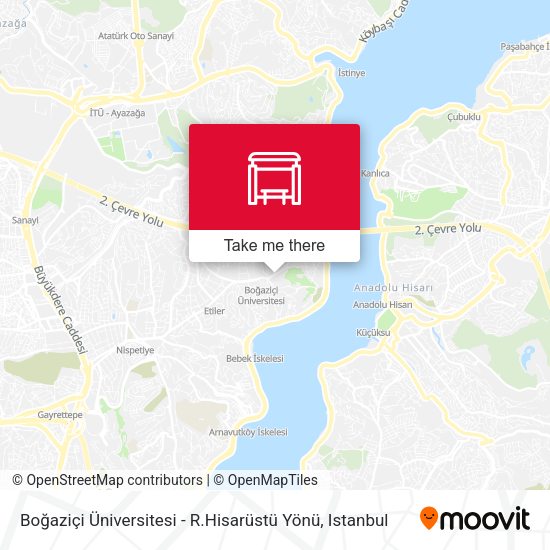 Boğaziçi Üniversitesi - R.Hisarüstü Yönü map