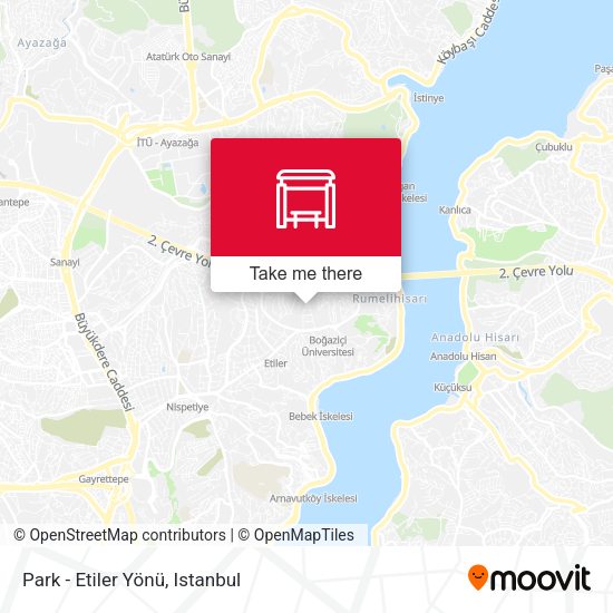 Park - Etiler Yönü map