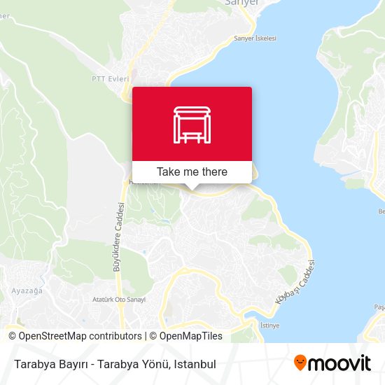 Tarabya Bayırı - Tarabya Yönü map