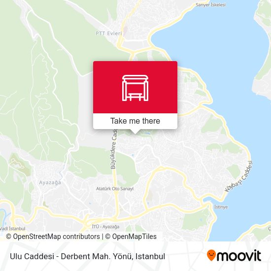 Ulu Caddesi  - Derbent Mah. Yönü map